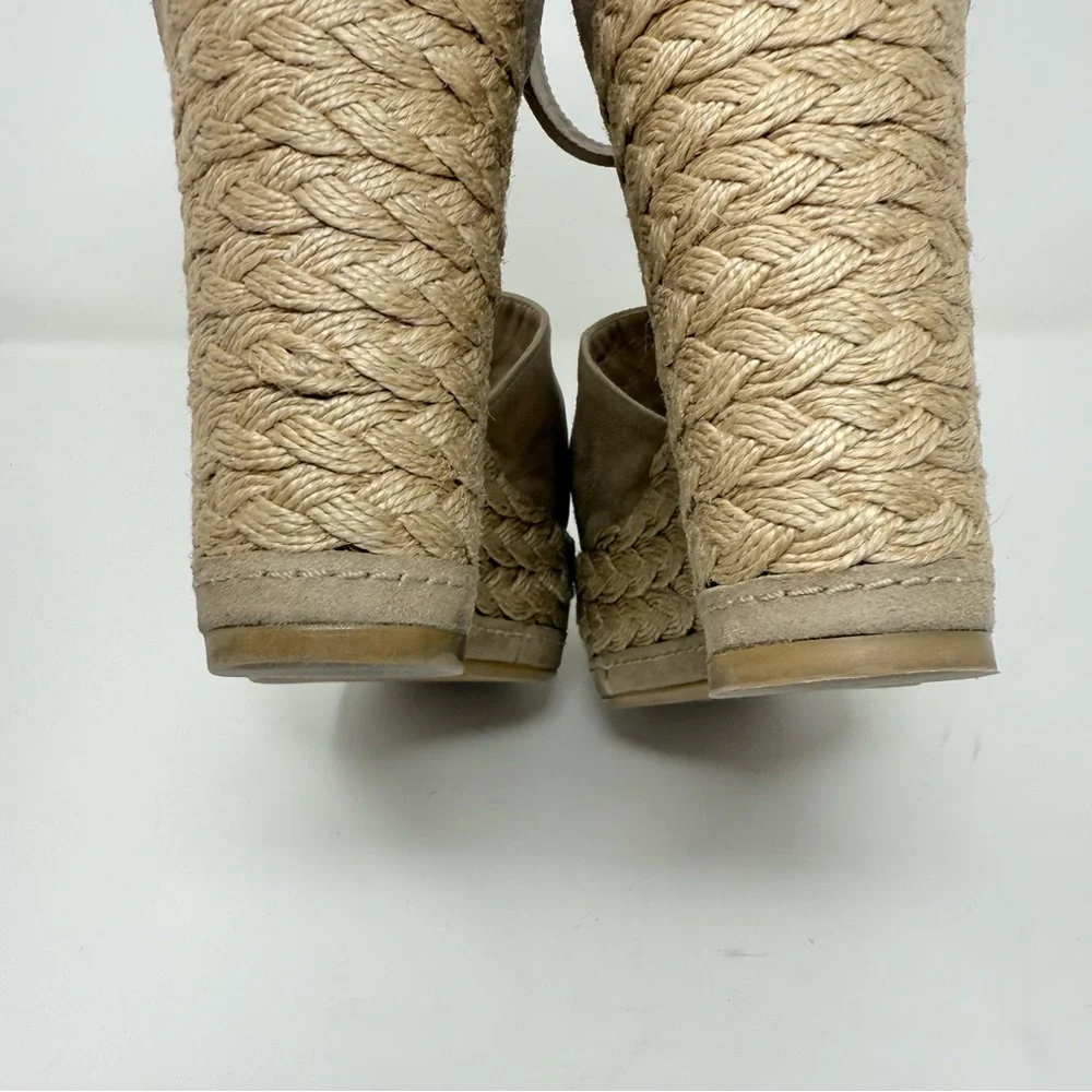 Stuart Weitzman Sohojute Wedge Sandal Sz US 9 - Picture 5 of 14